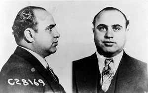 PÓSTER BRILLANTE FOTO AL CAPONE MUG SHOT GÁNGSTER CHICAGO MAFIA MOB 181 - Imagen 1 de 1