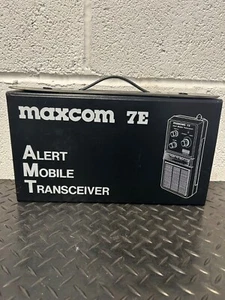 Maxcom 7E Alert Mobilny nadajnik-odbiornik CB Radio + akcesoria, w pudełku - Zdjęcie 1 z 6