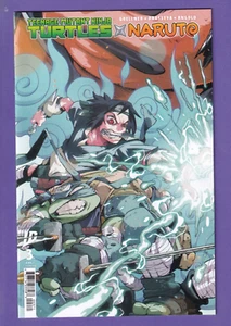 TMNT x Naruto #3 1:75 variante Ortiz scansioni reali! - Foto 1 di 3