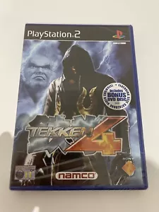 PS2 Tekken 4 incl. disco adicional, amigo del Reino Unido, totalmente nuevo Sony sellado de fábrica - Imagen 1 de 8
