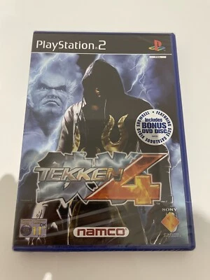 PS2 Tekken 4 incl Bonus Disc, UK Pal, Brand New Sony Factory Sealed - Image 1 of 4
