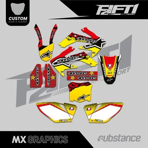 Mid Range Graphics Kit To Fit Honda CRF 250 CRF250 2006 2007 2008 2009 - Picture 1 of 4
