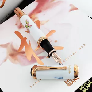 Montblanc Sakura Limited Edition 333 Füllfederhalter (#111/333) + Stiftständer - Bild 1 von 10