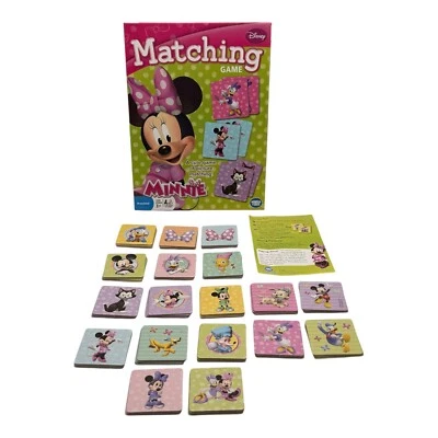 Minnie Mouse Disney Memory Matching Game 100% Complete 72/72 Kids Fun Toy - Image 1 of 4