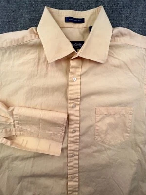 Sean John Men's 100's Two Ply Long Sleeve Button Up Dress Shirt Large 16.5 34 35 - Image 1 of 4
