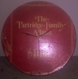 The Partridge Family David Cassidy Album Clock 11.5" round battery operated - Bild 1 von 7