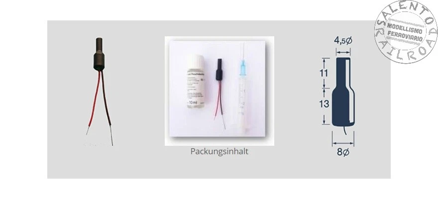 Seuthe 23 - 蒸汽机车烟雾装置 16-22 V 数字 — 第 1/1 张图片