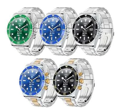 Smartwatch for Men Bluetooth Call Blood Pressure Heart Rate Fitness Tracker UK - Image 1 of 4