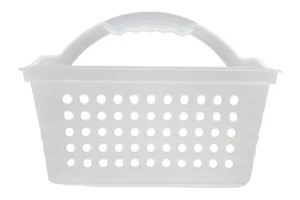 Mainstays Small Portable Shower Caddy Frost Plastic - Picture 1 of 8