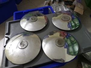 PORSCHE SET 4 BORCHIA RUOTA COPPA ORIGINALE - Imagen 1 de 2