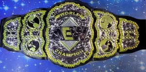 Cinturón Matt Hardy Auténtico Firmado AEW Campeonato Mundial Peso Pesado con Certificado de Autenticidad PSA - Imagen 1 de 2
