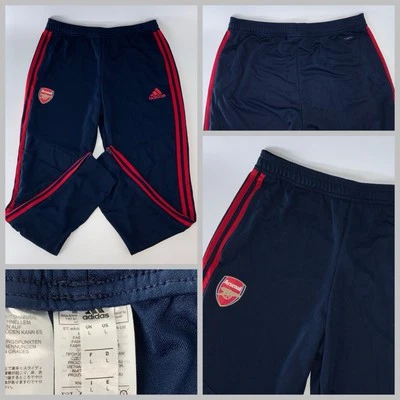 Arsenal FC Adidas Soccer Training Pants Men L Blue ClimaCool 2019-20 YGI R5-156 - Image 1 of 4
