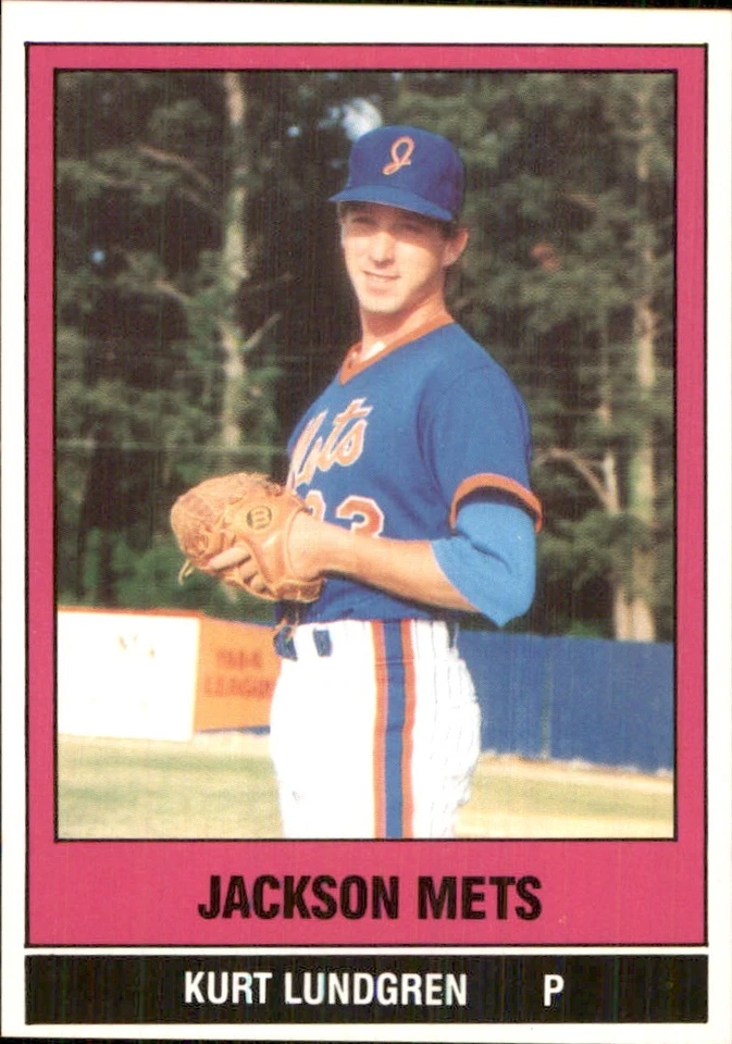 Kurt Lundgren 1986 TCMA Jackson Mets #7 RC Jackson Mets *AutographDen* - Image 1 of 2