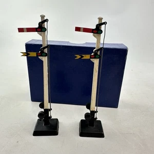 Vintage Hornby Dublo Single Arm Signal Duo (32131) With Box - Picture 1 of 10