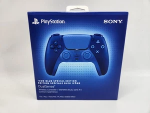 Sony PS5 DualSense Wireless Controller "Icon Blue" - In Hand - Ships Daily - Picture 1 of 10