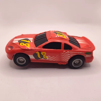 1/43 Slot Car Lighted 1:43 scale red #18 Chell Runs Artin Carrera Not HO - Image 1 of 4