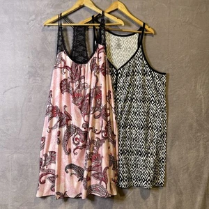 Secret Treasures Women's Plus Size 3X (22W-24W) Chemise Nightgown Lot Of 2 - Picture 1 of 24