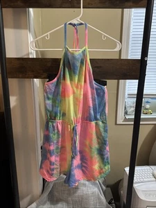 Mameluco corto tie dye para mujer talla XL - Imagen 1 de 9