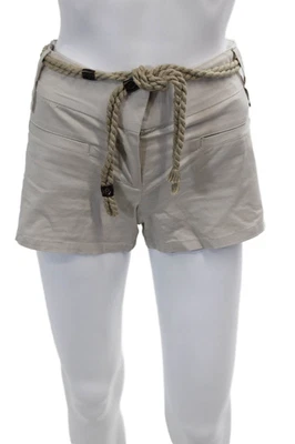 Pilcro and the Letterpress Anthropologie 女式低腰卡其色短裤米色尺寸 — 第 1/4 张图片