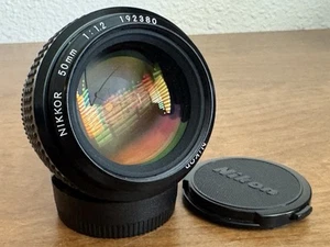 Nikon Nikkor 50mm F1.2 AI manual focus lens for film/digital 50 mm F/1.2 EXC - Picture 1 of 6