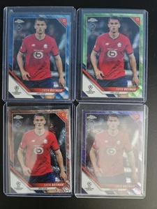 Sven Botman Topps Chrome UCL 2021-22 Lot - Picture 1 of 9