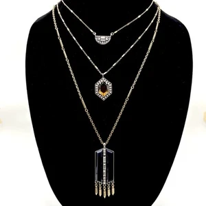 Chloe + Isabel Grand Cabaret 3-in-1 ConvertibleNecklace Holiday in Paris 2016 - Picture 1 of 8