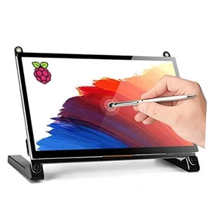 Raspberry Pi Touchscreen Monitor,Upgraded 7in IPS 1024X600 2-Speaker,USB HDMI - Picture 1 of 8