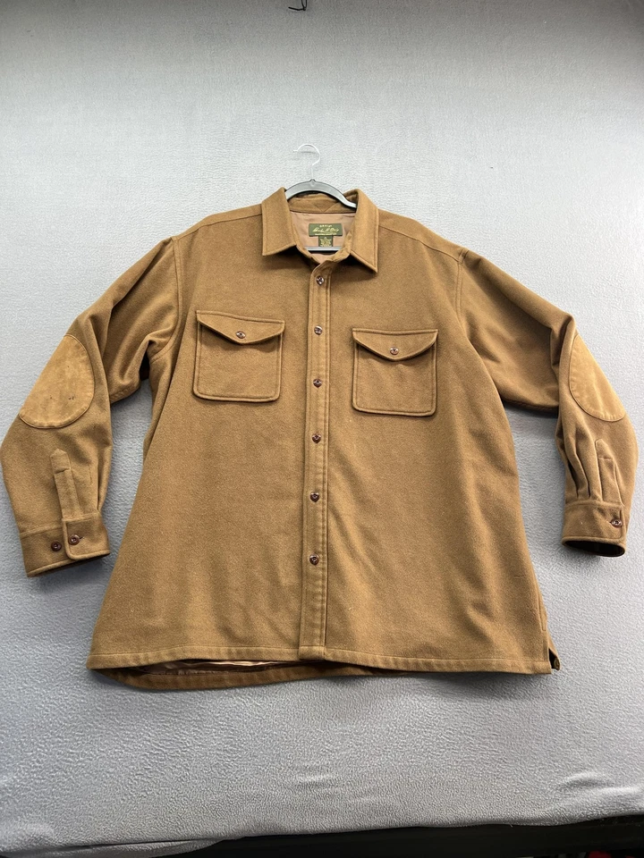 Orvis Signature Collection Jacket Mens XL Brown 100% Cashmere Lined Elbow Patch - Image 1 of 4