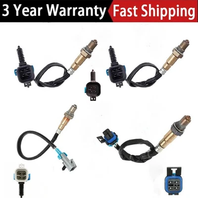 4PCS Upstream+Down Oxygen Sensor For 2008-2011 Cadillac CTS STS 3.6L V6 234-4244 - Image 1 of 4