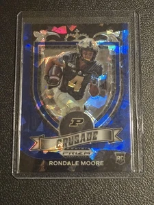 2021 Panini Prizm Draft Picks Collegiate #171 Rondale Moore Blue Ice #/99 - Picture 1 of 2