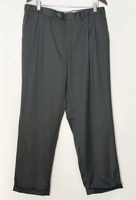 Pantalones Mark Shale Para Hombre 38 Gris Lana Cachemira Profesional Oficina Vintage Pantalón Foto 1 de 4