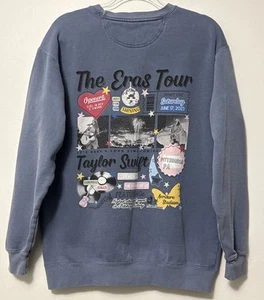 Taylor Swift The Eras Tour Official Merch Sweatshirt Size Medium Pittsburgh PA - Picture 1 of 9