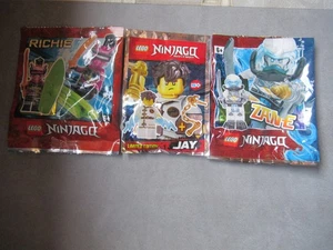 Lego Ninjago 3x Figuren | Richie Jay Zane  | neu - Picture 1 of 1