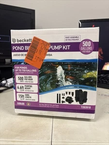 Kit de bomba de filtro biológico Beckette Pond 5XB400 7202010 500 GPH - Imagen 1 de 6