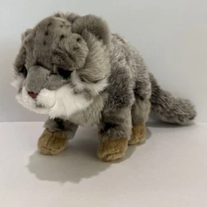 Manul Katze Dschungel Wildtier Plüsch Tokyo Zoological Society realistisch grüne Augen - Bild 1 von 12