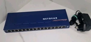 Netgear ProSafe GS116 v2 16-Port Gigabit Switch inkl. Netzteil - Bild 1 von 5