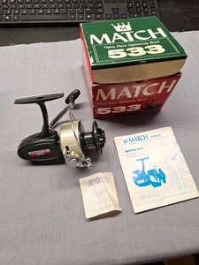 Match 533 Vintage Fishing Reel 1972 Appears New - Picture 1 of 12