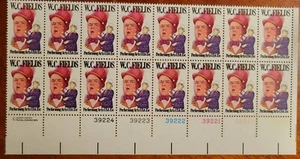 Scott # 1803 - W C Fields - MNH - 1980 - Strip of 16 #39219-224 - Picture 1 of 2