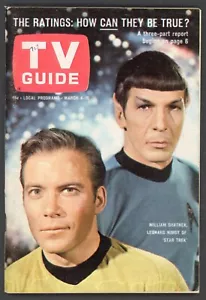 1967 TV Guide Star Trek Captain Kirk William Shatner & Leonard Nimoy Ausgabe #727 - Bild 1 von 2