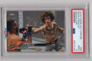 Sean O'Malley 2018 Topps Chrome UFC Refractor PSA 9 - Picture 1 of 2