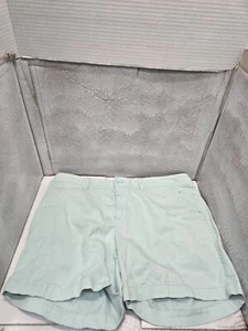 Eddie Bauer babyblaue Damen Jeansshorts Größe 12 - Bild 1 von 9