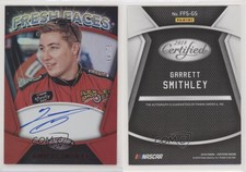2018 Certified Fresh Faces Signatures Red /75 Garrett Smithley #FFS-GS Auto