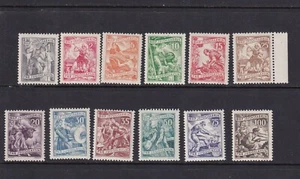 Jugoslavia 1951 Attivita' industriali serie cpl  N5480 - Picture 1 of 1