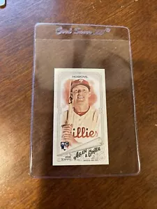 2018 Topps Allen & Ginter Rhys Hoskins RC- MINI Glow in the Dark - RARE SSP #211 - Picture 1 of 2