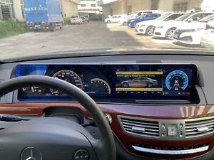 Android 10.0 Car 12.3" Wifi Navigation GPS For Benz S class/CL W221 2006-2013