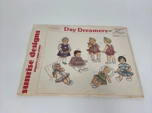 Vintage UNCUT Sunrise Designs Day Dreamers 1988 S402 Kleid Pullover Trägerhose + - Bild 1 von 4