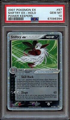 2007 Pokemon Ex Power Keepers Shiftry Ex - Holo #97 PSA 10 Gem Mint