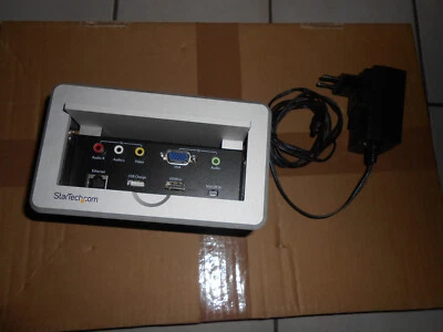 StarTech com Konferenztisch Tischanschlussfeld für Audio und Video - Bild 1 von 4