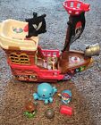 VTech Treasure Seekers Pirate Ship Boat Fold Out Playset ~ With Accessories 