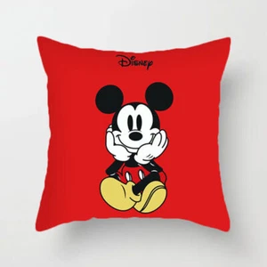 Disney Cartoon Cushion Cover Sofa Bed Throw Pillow Case 40/45/50/60cm - Picture 1 of 7
